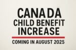 Canada Child Benefit Increase Coming in August 2025 – Latest Payment Details