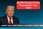 $5,500 Stimulus Checks Proposed For June 2025