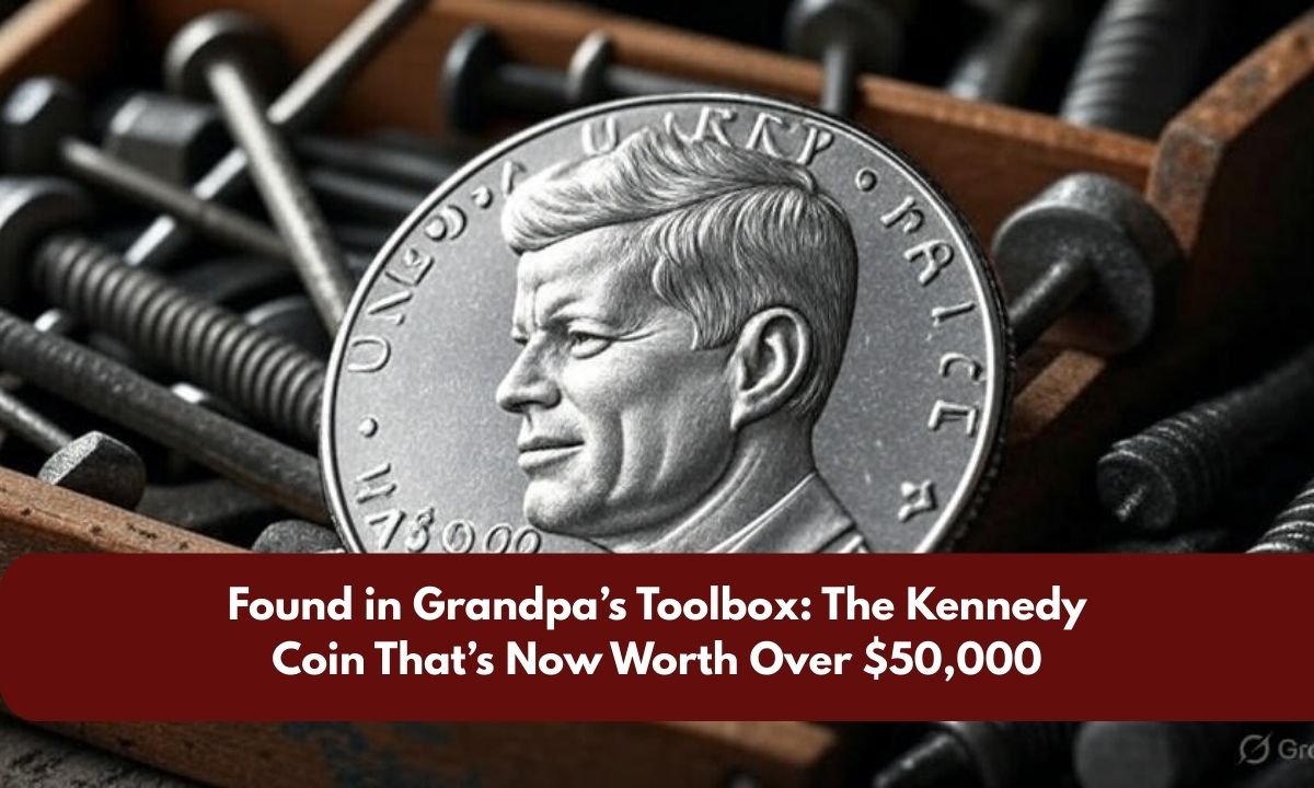 Found in Grandpa’s Toolbox: The Kennedy Coin That’s Now Worth Over $50,000