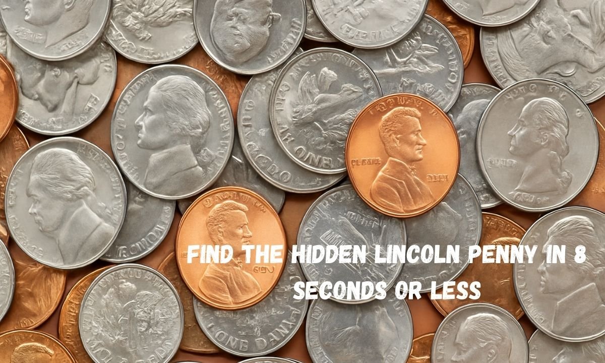 Find the Hidden Lincoln Penny in 8 Seconds or Less