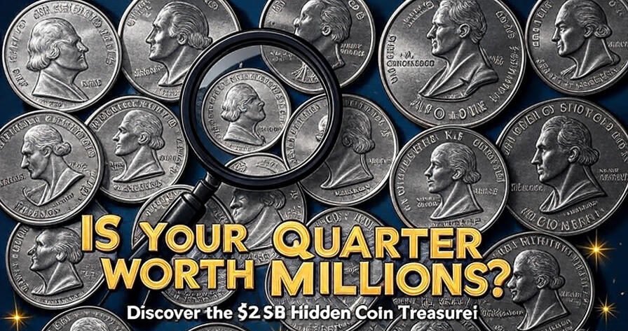 Is That Old Quarter in Your Wallet Part of a $2.5 Billion Hidden Treasure Ever found an old quarter in your wallet and wondered if it might be worth more than just 25 cents You're not alone! Millions of people walk around every day carrying coins that could be hiding a big surprise. What if I told you some of these coins are part of a $2.5 billion hidden treasure right here in the U.S. That’s not just a rumor—it’s real. Let's talk about how that little piece of change in your pocket might be way more valuable than you think. Why Are Old Quarters So Special Coins aren't just metal circles used for buying stuff. Some coins are like tiny treasure chests. They hold history, rare errors, and collector value that can make them worth hundreds or even thousands of dollars. Quarters, especially, are one of the most collected coins in the U.S. Over the years, the U.S. Mint has released special edition quarters, made mistakes during minting, or used different materials. These small differences can turn a regular coin into a golden goose. The Secret Behind the $2.5 Billion Coin Treasure So where does the $2.5 billion come from That’s the estimated total value of rare and collectible coins still floating around in circulation. Yes, circulation. That means those coins could be hiding in your wallet, your car’s cup holder, or even under your couch cushions. Most people don’t realize that older quarters—especially from the 1960s or earlier—were made of silver. Real silver! These quarters are now worth much more than face value, just because of the metal alone. Even modern quarters can be super valuable if they have printing errors, limited mintage, or unique designs. Some quarters from special series like the Bicentennial (dated 1776–1976), the 50 State Quarters, or America the Beautiful can fetch high prices—if you’ve got the right one. Signs You Might Have a Valuable Quarter How do you know if your quarter is worth more than 25 cents Look for these signs Silver Shine Quarters dated before 1965 are made of 90% silver. If it has a shiny edge instead of a copper one, that’s a good sign. Mint Mark Magic Check for tiny letters like “D,” “S,” or “P” near the date. Some rare quarters have specific mint marks that collectors love. Weird Mistakes Quarters with double prints, off-center images, or missing features are often called “error coins.” These mistakes can turn your change into serious cash. Limited Editions Some coins were made in small numbers or only for a short time. These are super popular with collectors. Why You Should Check Your Coins Today Imagine this you grab a handful of change from your pocket to buy coffee, and one of those quarters is worth $500. That’s not just a lucky break—that’s a story people dream of. There’s a whole world of coin collectors who are always on the hunt for rare finds. They’re willing to pay big bucks for coins that seem normal to most of us. So before you toss your coins in a tip jar or vending machine, take a closer look. Checking your change could be the easiest “treasure hunt” you’ll ever go on. And who knows That little quarter in your wallet might just be your ticket to a big payday. Where Can You Sell Valuable Quarters If you think you’ve found a rare coin, don’t rush to spend it! First, look it up online or take it to a coin dealer. There are coin shows, online auctions, and collector groups where people are looking to buy coins like yours. Websites like eBay or Etsy often show what similar coins are selling for. But be careful—some coins only look rare. It's always best to double-check with an expert before making any moves. Keep Looking—The Treasure Is Still Out There Even if you don’t find anything rare today, keep checking your change. That $2.5 billion in hidden coin treasure is still out there, waiting to be found by someone just like you. All it takes is a little curiosity, a sharp eye, and some luck. So the next time you pay with cash or dig in your change jar, take a moment. That old quarter might not just be pocket change—it could be part of a hidden fortune. Conclusion Old quarters aren’t just spare change. They could be your secret ticket to a small fortune. With billions of dollars’ worth of rare coins still in circulation, it’s totally possible that your next trip to the grocery store or gas station might come with a big surprise. So keep your eyes open, check those coins, and don’t be too quick to spend that “old-looking” quarter—you just might be holding a piece of treasure. FAQs